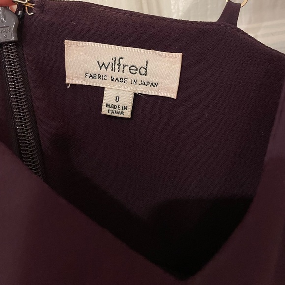 ARITZIA - Wilfred Purple Spaghetti Strap Mini Dress - Picture 2 of 4